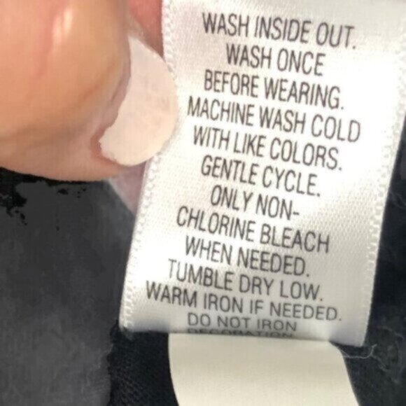 Croft & Barrow | Blue Embroidery Tie Neck Short Sleeve Top Size Small - Picture 8 of 9